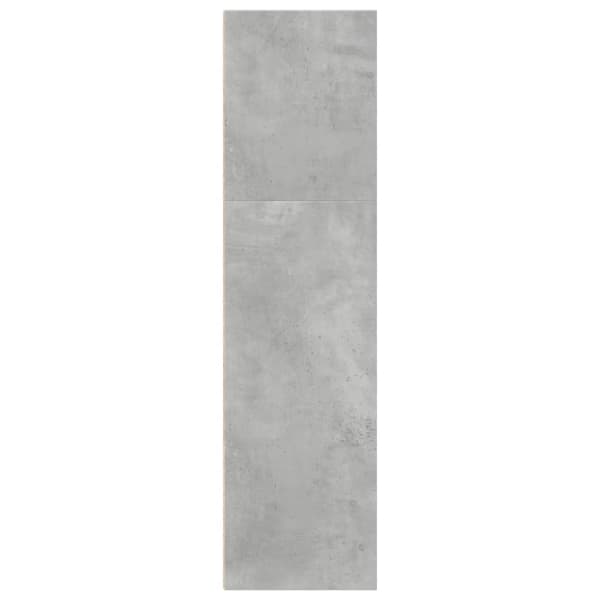 vidaXL bogreol 40x30x114 cm konstrueret træ betongrå