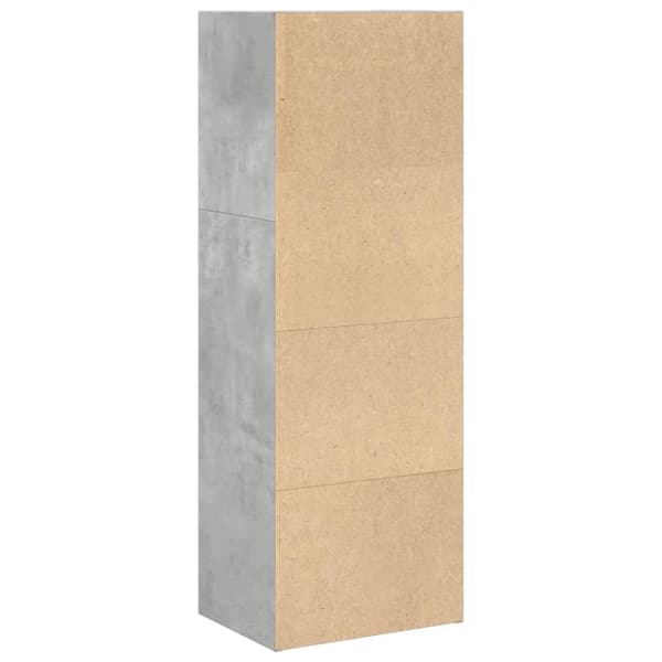 vidaXL bogreol 40x30x114 cm konstrueret træ betongrå