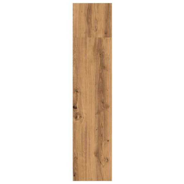 vidaXL Bokhylle artisan eik 80x24x109 cm konstruert tre