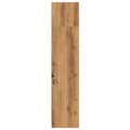 Miniatyrbilde 6 av 11: vidaXL Bokhylle artisan eik 80x24x109 cm konstruert tre