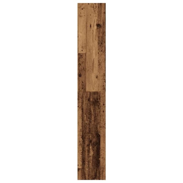 vidaXL Kirjahylly vanha puu 40x30x189 cm tekninen puu