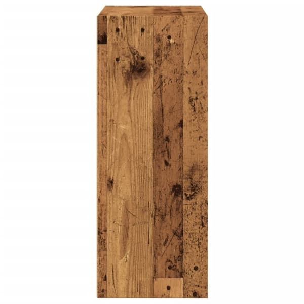 vidaXL bogreol 60x30x77 cm konstrueret træ gammelt trælook