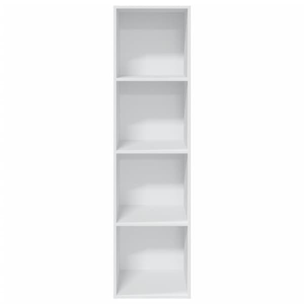 vidaXL bogreol 40x30x152 cm konstrueret træ hvid