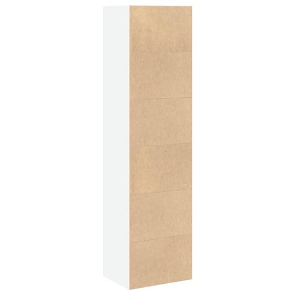 vidaXL bogreol 40x30x152 cm konstrueret træ hvid