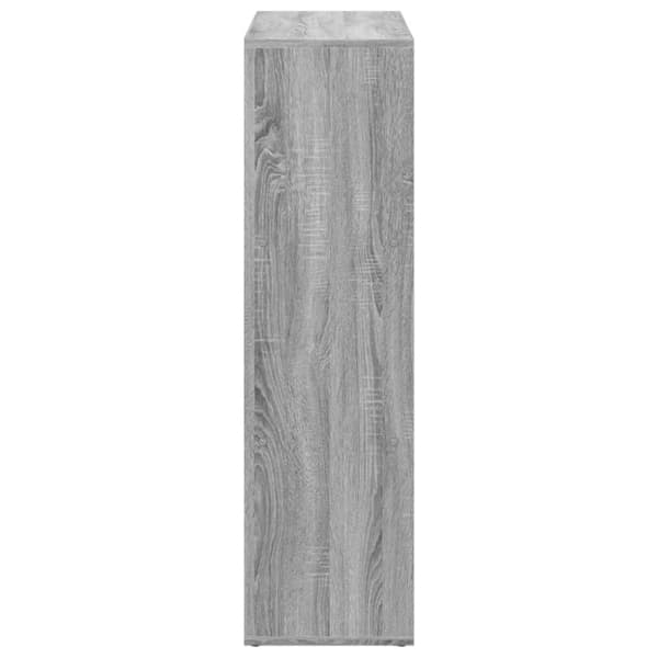 vidaXL bogreol/rumdeler 102x29x103,5 cm konstrueret træ grå sonoma-eg