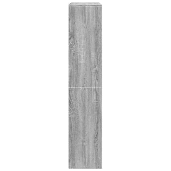 vidaXL Bokhylla/Rumsavdelare 4 hyllor 143,5x29x143,5cm konstruerat trä