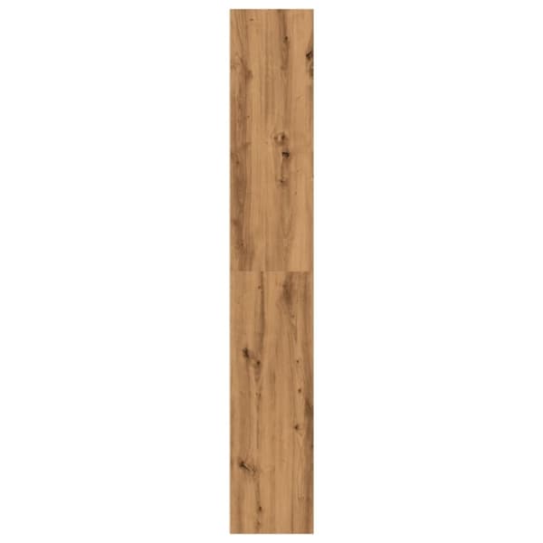 vidaXL Bokhylle artisan eik 40x30x189 cm konstruert tre