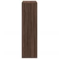 Miniatyrbilde 7 av 11: vidaXL Romdeler bokhylle brun eik 69,5x29x103,5 cm konstruert tre