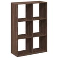 Miniatyrbilde 8 av 11: vidaXL Romdeler bokhylle brun eik 69,5x29x103,5 cm konstruert tre