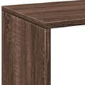 Miniatyrbilde 10 av 11: vidaXL Romdeler bokhylle brun eik 69,5x29x103,5 cm konstruert tre