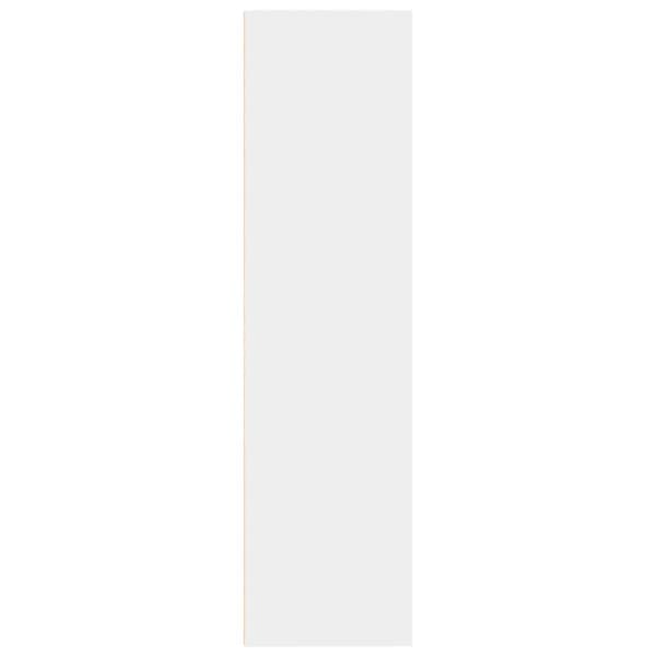 vidaXL bogreol 80x30x114 cm konstrueret træ hvid