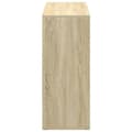 Miniatyrbillede 7 af 11: vidaXL bogreol/rumdeler 69,5x29x69,5 cm konstrueret træ sonoma-eg