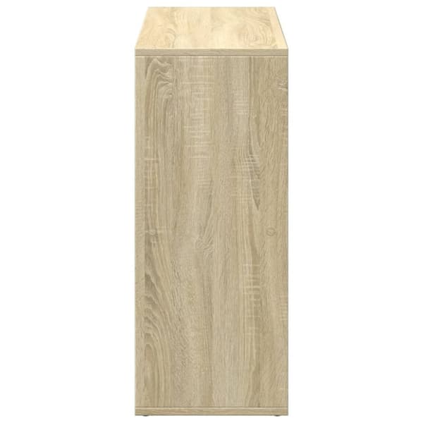 vidaXL bogreol/rumdeler 69,5x29x69,5 cm konstrueret træ sonoma-eg