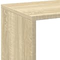 Miniatyrbillede 10 af 11: vidaXL bogreol/rumdeler 69,5x29x69,5 cm konstrueret træ sonoma-eg