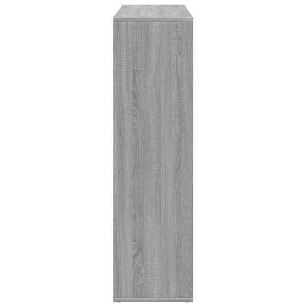 vidaXL bogreol/rumdeler 102x29x103,5 cm konstrueret træ grå sonoma-eg