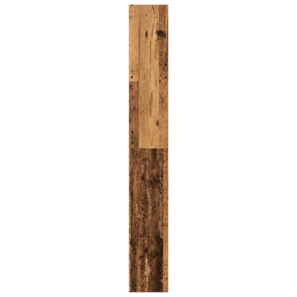 vidaXL bogreol 80x24x176 cm konstrueret træ antikt træ