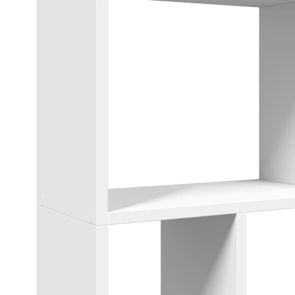 vidaXL Kirjahylly valkoinen 60x20x120 cm tekninen puu
