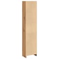 Pikkukuva 7 / 11: vidaXL Kirjahylly artesaani tammi 40x24x176 cm tekninen puu