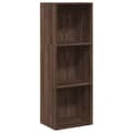 Miniatyrbilde 3 av 11: vidaXL Bokhylle brun eik 40x30x114 cm konstruert tre
