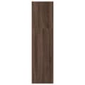 Miniatyrbilde 6 av 11: vidaXL Bokhylle brun eik 40x30x114 cm konstruert tre