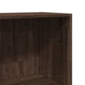Miniatyrbilde 8 av 11: vidaXL Bokhylle brun eik 40x30x114 cm konstruert tre