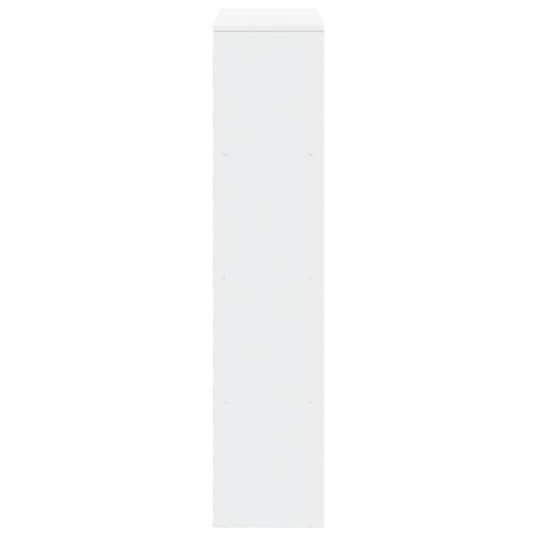 vidaXL Bokhylla/Rumsavdelare 4 hyllor 131,5x29x131,5cm konstruerat trä