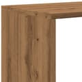 Miniatyrbilde 10 av 11: vidaXL Bokhylle 3 etasjer artisan eik 123x29x123 cm konstruert tre