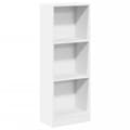 Miniatyrbilde 3 av 11: vidaXL Bokhylle hvit 40x24x109 cm konstruert tre