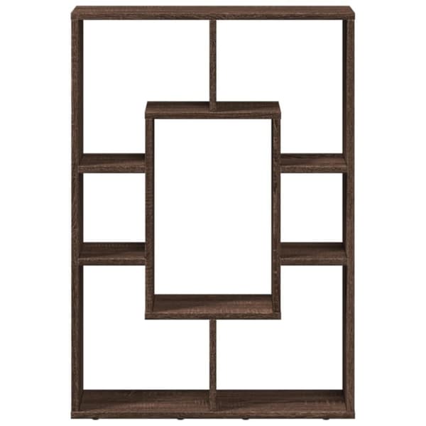 vidaXL bogreol 63x20x90 cm konstrueret træ brun egetræsfarve
