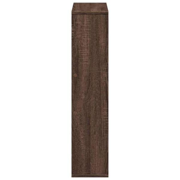 vidaXL bogreol 63x20x90 cm konstrueret træ brun egetræsfarve