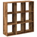Pikkukuva 3 / 11: vidaXL Huoneenjakaja/kirjahylly vanha puu 102x29x103,5 cm tekninen puu