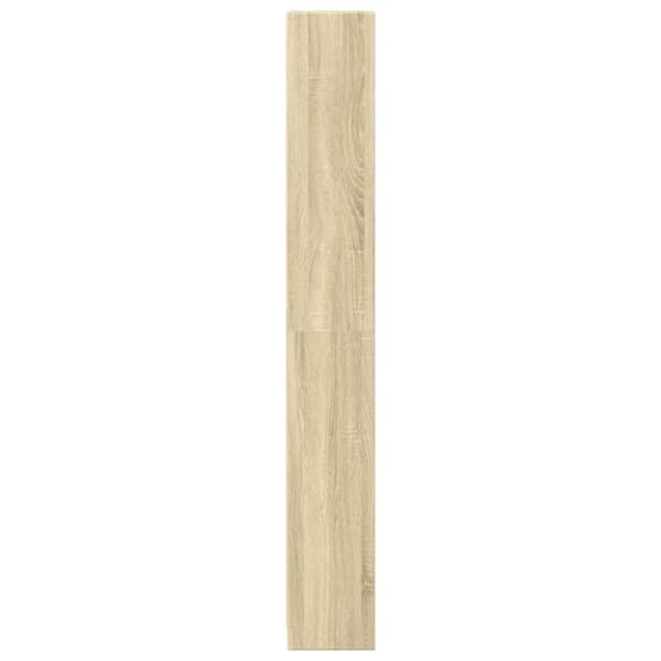 vidaXL bogreol 40x24x176 cm konstrueret træ sonoma-eg