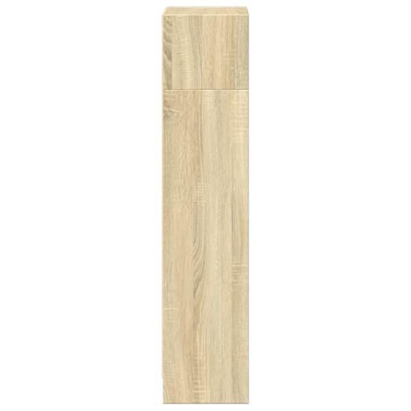 vidaXL bogreol 40x24x109 cm konstrueret træ sonoma-eg