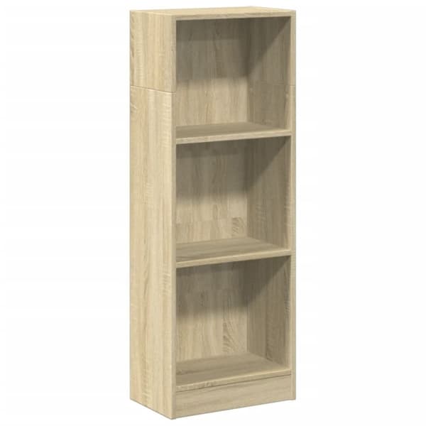 vidaXL bogreol 40x24x109 cm konstrueret træ sonoma-eg