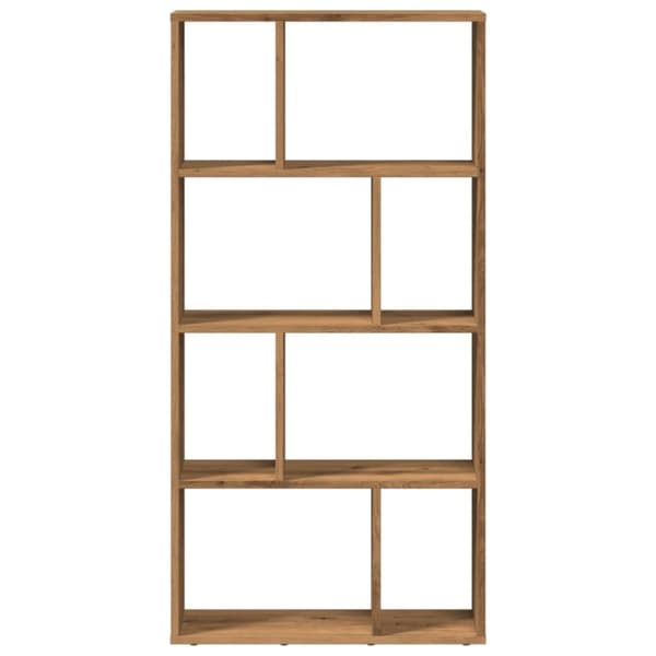 vidaXL Bokhylla ek 60x20x120 cm konstruerat trä