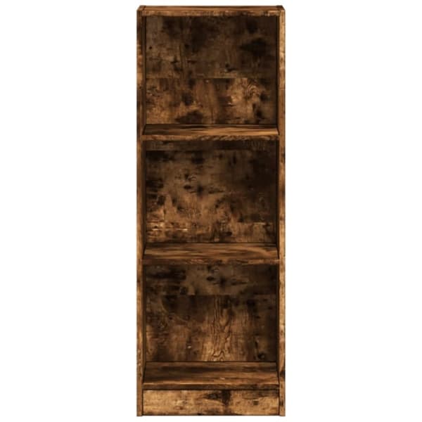 vidaXL bogreol 40x24x109 cm konstrueret træ røget egetræsfarve