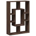 Miniatyrbilde 1 av 11: vidaXL Bokhylle brun eik 63x20x90 cm konstruert tre