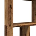 Miniatyrbilde 10 av 11: vidaXL Bokhylle gammelt tre 60x20x120 cm konstruert tre