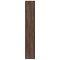 Miniatyrbilde 6 av 11: vidaXL Bokhylle brun eik 60x24x143 cm konstruert tre