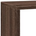 Miniatyrbillede 10 af 11: vidaXL bogreol/rumdeler 137,5x29x103,5 cm konstrueret træ brun eg
