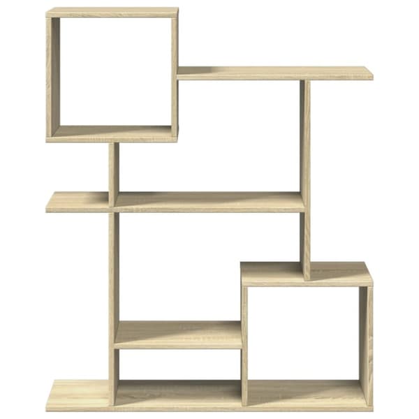 vidaXL Romdeler bokhylle sonoma eik 92x29x112 cm konstruert tre