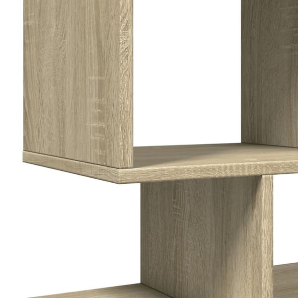 vidaXL Romdeler bokhylle sonoma eik 92x29x112 cm konstruert tre