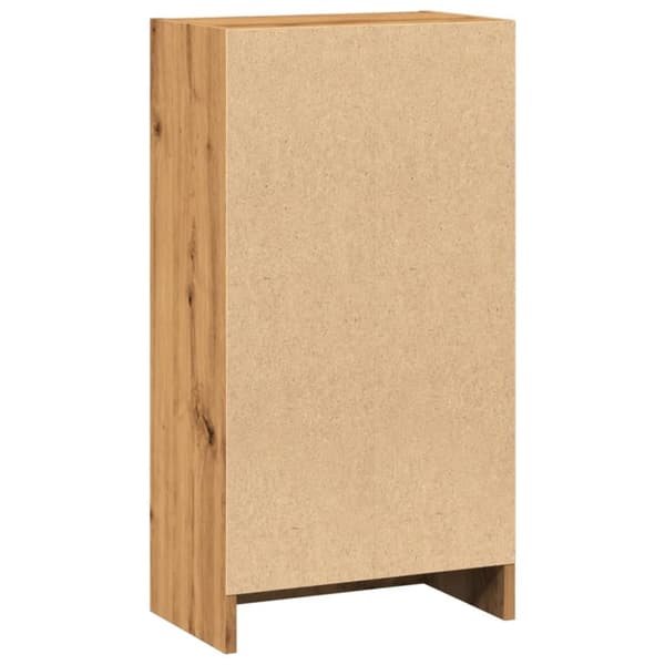 vidaXL bogreol 40x24x76 cm konstrueret træ egetræsfarvet