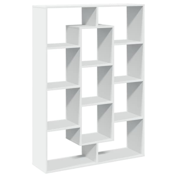 vidaXL bogreol 102x29x143 cm konstrueret træ hvid