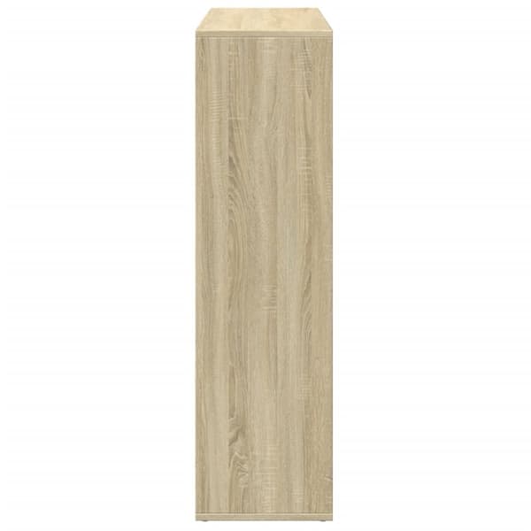 vidaXL Romdeler bokhylle sonoma eik 102x29x103,5 cm konstruert tre