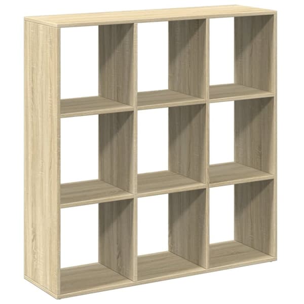 vidaXL Romdeler bokhylle sonoma eik 102x29x103,5 cm konstruert tre