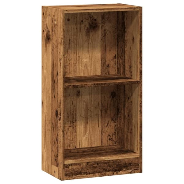 vidaXL bogreol 40x24x76 cm konstrueret træ antikt træ
