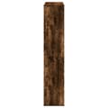 Miniatyrbillede 7 af 11: vidaXL bogreol 102x29x143 cm konstrueret træ røget egetræ