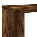 Miniatyrbillede 10 af 11: vidaXL bogreol 102x29x143 cm konstrueret træ røget egetræ