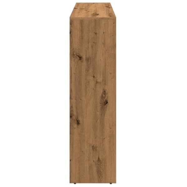 vidaXL bogreol/rumdeler 137,5x29x103,5 cm konstrueret træ kunsteg